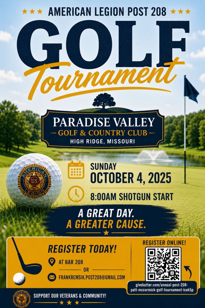 Annual Patt McCormick Golf Tournament