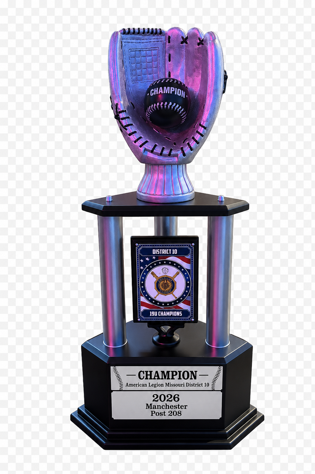 Mighty MO Travel Trophy — 2026 District 10 Champions, Manchester Post 208