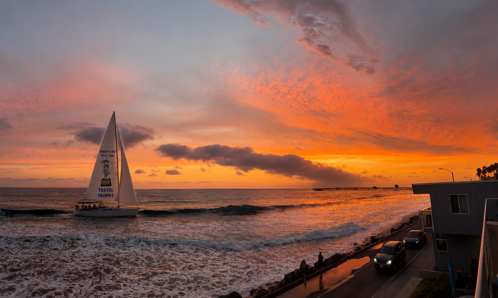Trophy stop — Oceanside, CA