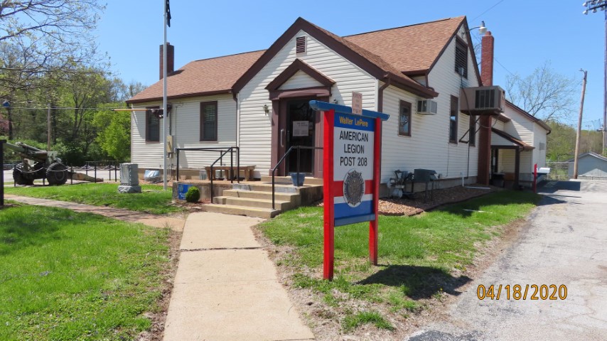 Walter Le Pere Post 208 building, 225 Old Sulphur Spring Rd., Manchester, MO